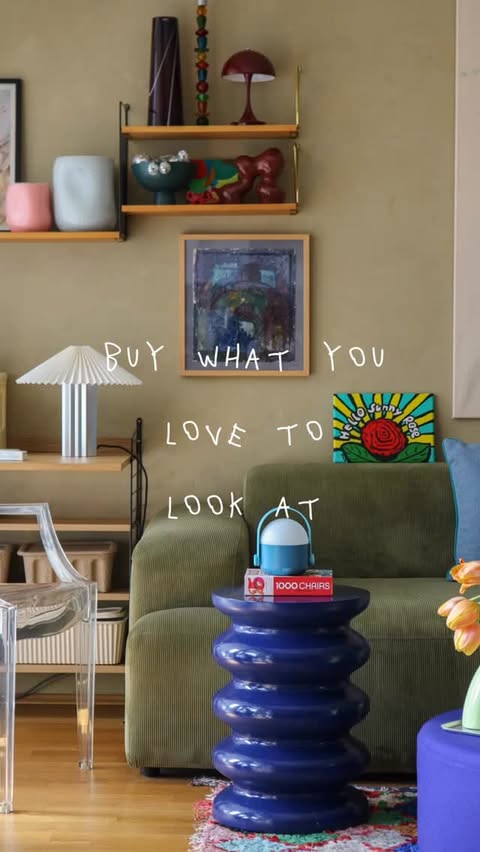 Instagram post by @homedesignbyana for IKEA. Caption reads: The rule of decorating is… Just be you!🫶 -....