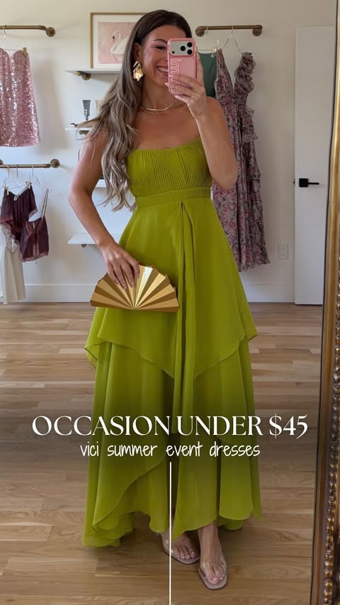 Instagram post by @shopclassycleanchic for VICI COLLECTION. Caption reads: 1, 2... or 8?! comment SHOP to be BEST DRESSED on....