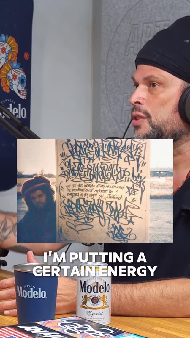 Instagram post by @rasterms37 for Museum of Graffiti. Caption reads: Episode 3 of our podcast, presented by @modelousa....