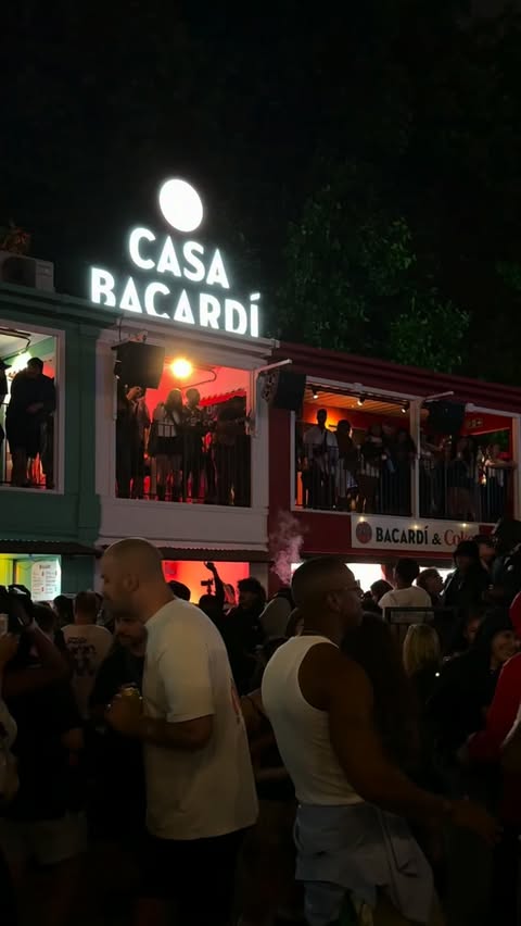 Instagram post by @bryan_perera for BACARDÍ. Caption reads: Fit didn’t survive, the day did 🍹 @bacardi_uk....