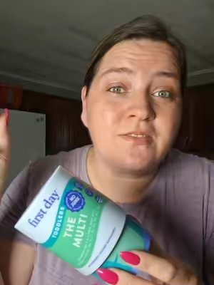 TikTok post by @chelcysmobilehomeliving for First Day. Caption reads: [...] nuggets & air, you may want to try the....