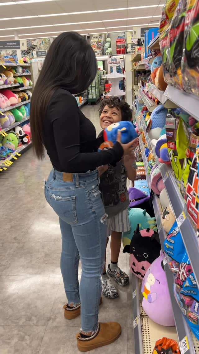 Instagram post by @itsmercedes.xo for Squishmallows. Caption reads: Found the Walgreens EXCLUSIVE sonic squishmallow!....