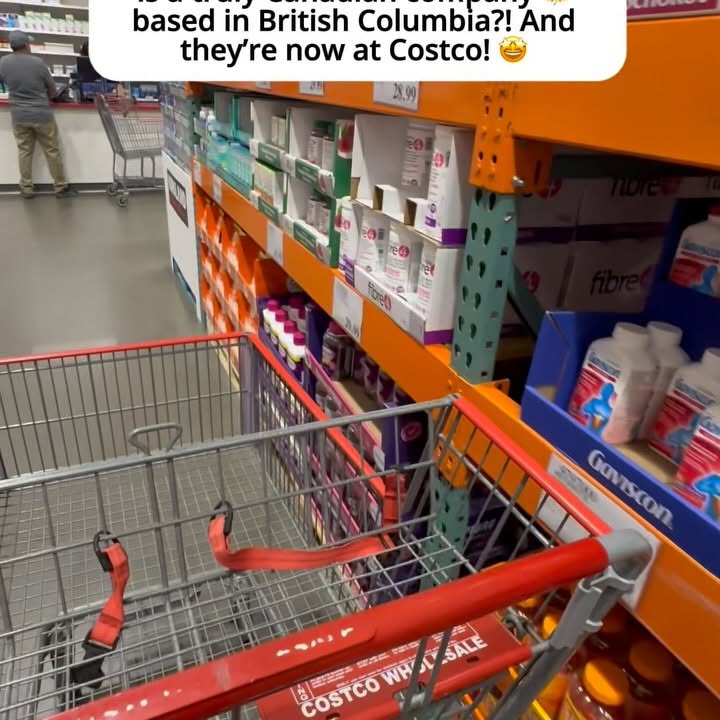 Instagram post by @costcofindsca for Webber Naturals. Caption reads: Did you know that Webber Naturals is a truly....