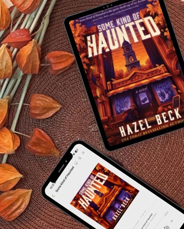 Instagram post by @bookstasamm for The Hive. Caption reads: 👻 Currently Reading 👻 📖 Some Kind of Haunted....