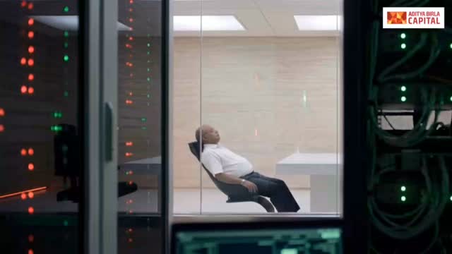 Instagram post by @fingoalss for Aditya Birla Capital. Caption reads: [...] high time we update the systems....