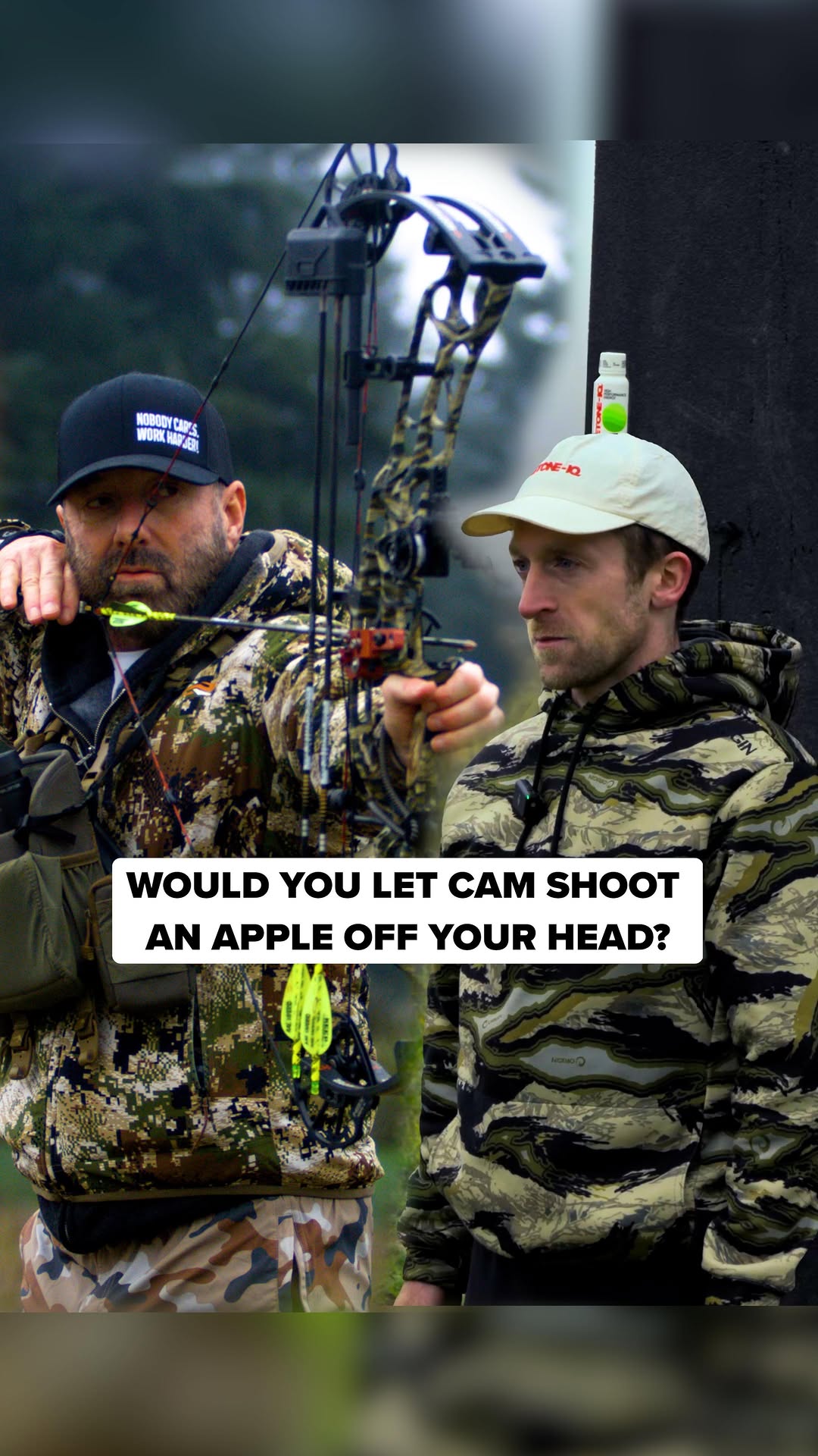 Instagram post by @cameronrhanes for Ketone-IQ. Caption reads: So, would you let @cameronrhanes knock an apple....