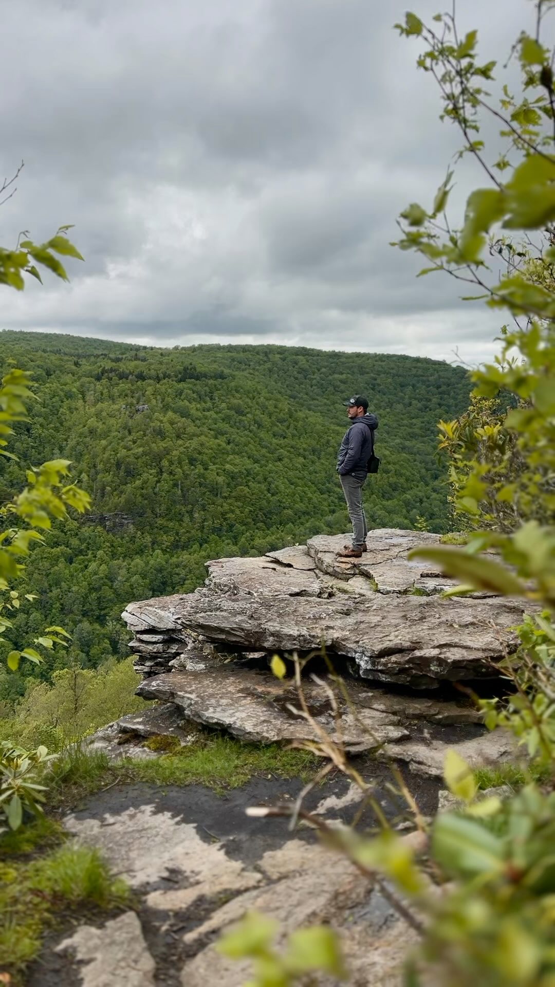 Instagram post by an influencer for West Virginia Tourism. Caption reads: 3 Iconic Family-Friendly Hikes You Can’t Miss when....