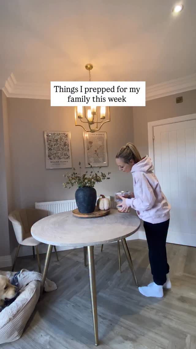 Instagram post by @arrowsmithshome__ for Asda. Caption reads: Comment FOOD PREP and I’ll send you all the....