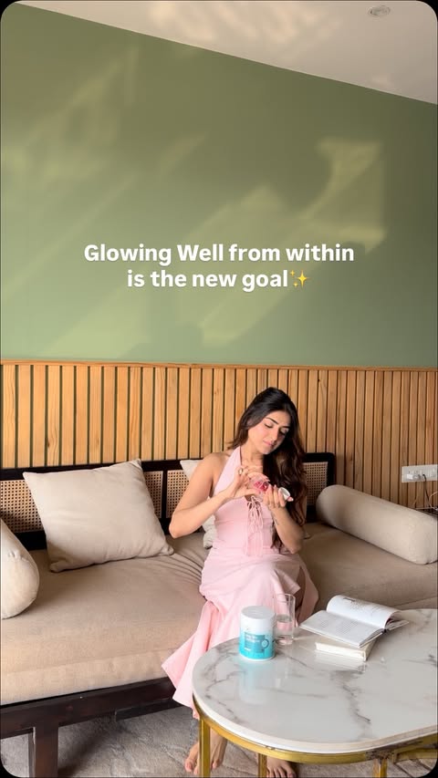 Instagram post by @vedikamehta_ for Nykaa. Caption reads: Daily rituals > quick fixes. Supplements,....