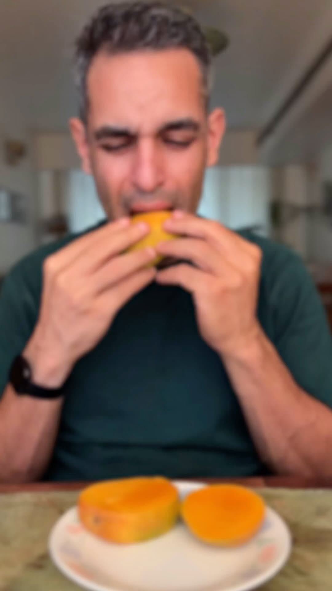 Instagram post by @ankurwarikoo for Amazon Fresh. Caption reads: Regret is real when you miss out on the sweetest....