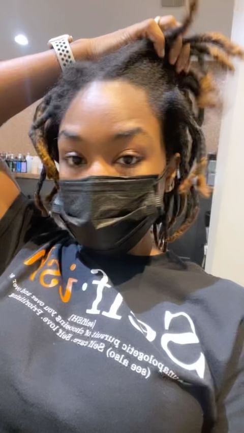 Instagram post by @naturallygifted_naisha for Design Essentials. Caption reads: I received the Texture Experience and it was quite....
