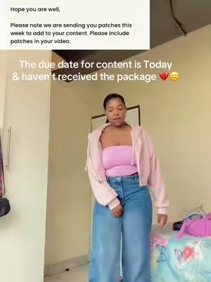TikTok post by @portia_thuloo for Humanz. Caption reads: Anyone who received their package😭 @Humanz Africa....