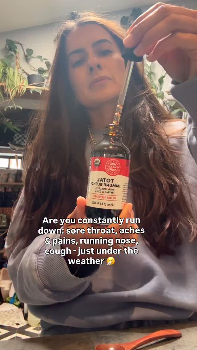 Instagram post by @healingfromtheinsidenout for Vimergy. Caption reads: [...] I never go without 🤍 #ad #sponsored....