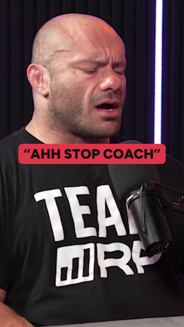 Instagram post by @drmikeisraetel for RP Strength. Caption reads: THIS. RIGHT. HERE. 👏 CONNECT 👏 WITH 👏 YOUR 👏....