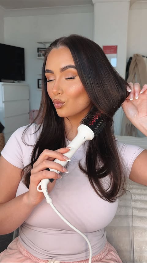 Instagram post by @madimckenziee for BondiBoost. Caption reads: [...] hair whilst still looking cute with....