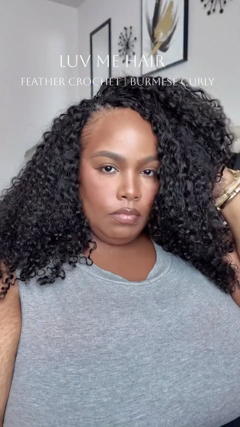 Instagram post by @_candycejohnson for Luvme Hair. Caption reads: [...] in my bio for this beautiful Hair from....