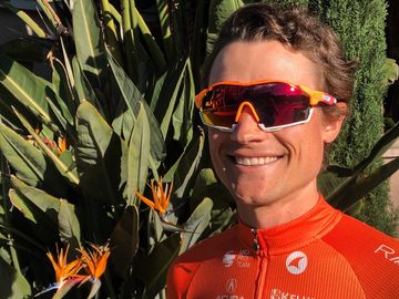 Instagram post by @hphcycling for Rudy Project North America. Caption reads: 🚨 New partner alert 🚨 @rudyprojectna will be....