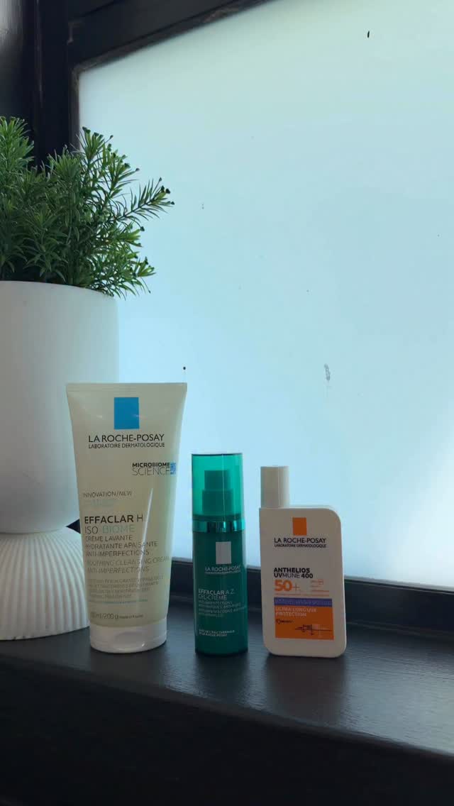 Instagram post by @khutjomatsoma for La Roche-Posay. Caption reads: My skin has come such a long way with....