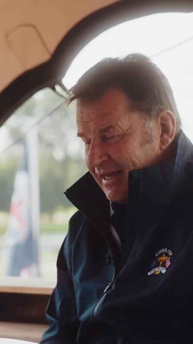 Instagram post by @faldo006 for Husqvarna. Caption reads: Nick Faldo x Jay Bothroyd. Talking Tiger. Enough....