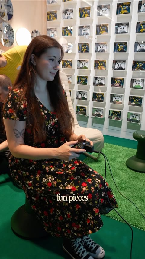 Instagram post by @cozywithronnie for Xbox. Caption reads: The XBOX booth at Gamescom 2026 is soooo much....
