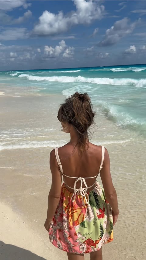 Instagram post by @angieharron for Rent the Runway. Caption reads: Keeping my suitcase light and my outfits fresh....