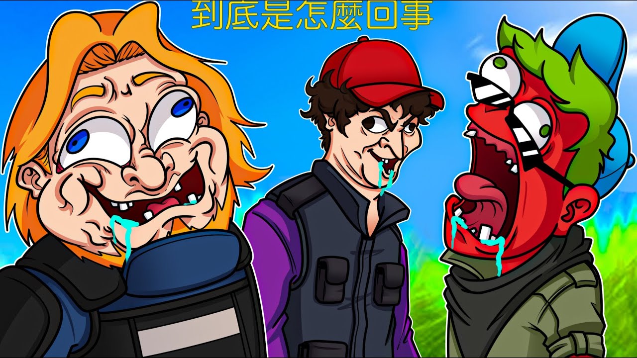YouTube post by @soup for MANSCAPED. Caption reads: 45 MINUTES OF CRINGE MEMES... Rainbow Six Siege.