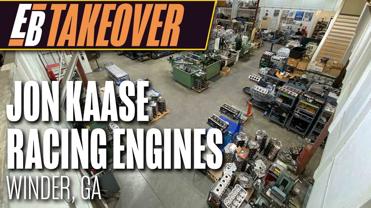 YouTube post by @EngineBuilder for Driven Racing Oil. Caption reads: [...] Takeovers are brought to you by....