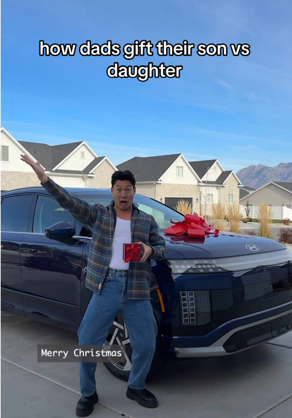 TikTok post by @yjmoonie for Hyundai USA. Caption reads: [...] kind of… #hyundaiusa #hyundaipartner #IONIQ9....