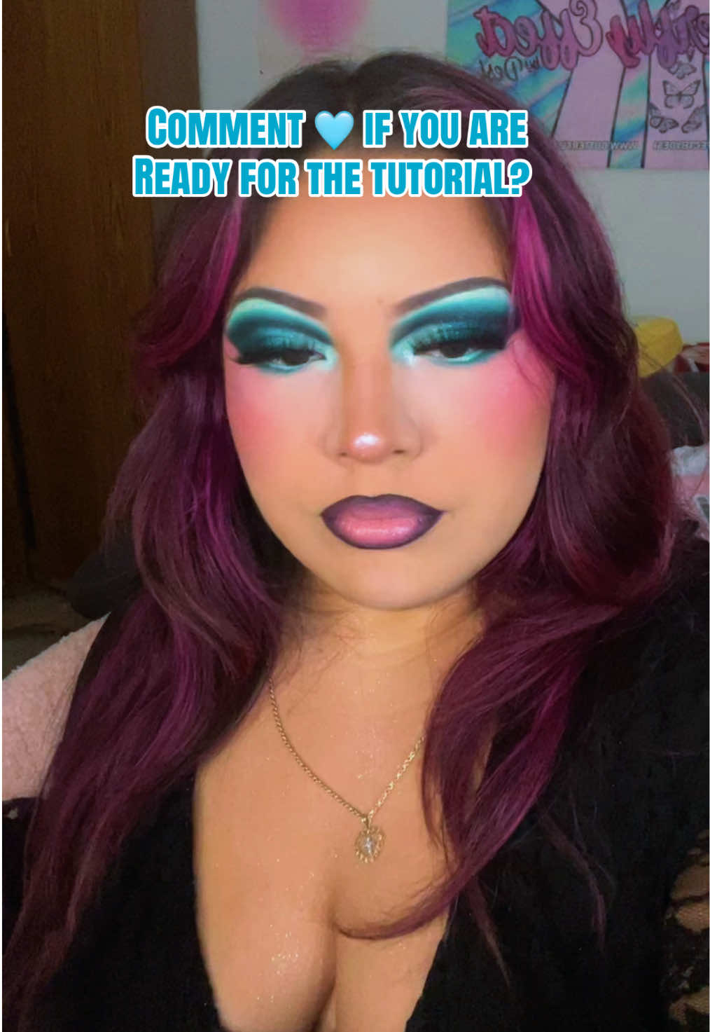 TikTok post by @butterflyeffectbydesi for KimChi Chic Beauty. Caption reads: [...] @loréal paris usa Concealer @KimChi Chic....