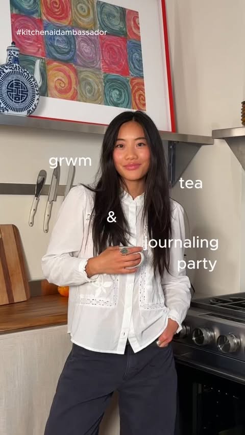 Instagram post by @sisleymark for KitchenAid. Caption reads: [...] time with people we love. The KitchenAid®....