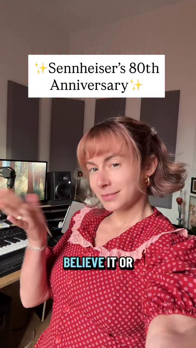 Instagram post by @seids_ for Sennheiser. Caption reads: Also I spy @sanjayc hehe! Thank you @sennheiser....