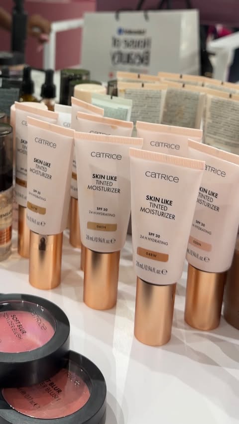 Instagram post by @zoliswa_gm for Catrice Cosmetics. Caption reads: When your base looks like your skin… just....