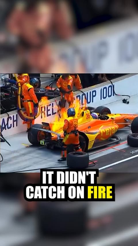Instagram post by @zachveach for Continental Tire. Caption reads: The epic story of @zachveach on fire… continued.....