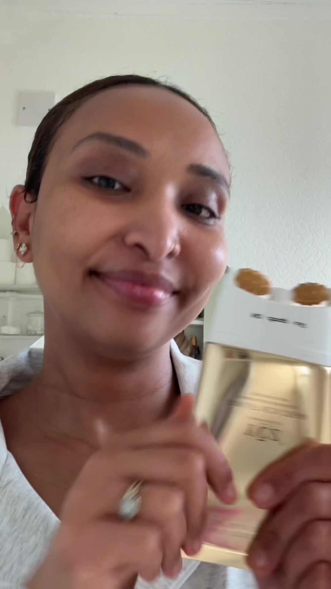 TikTok post by @yosi_yositi_ for YCZ Beauty. Caption reads: @YCZ Beauty #yczbeauty#fyp#skincare#eritreantiktok....