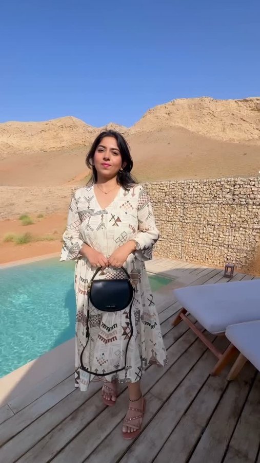 Instagram post by @bhumika_t for Anne Klein. Caption reads: [...] 😅 

Carried these stunning bags from....