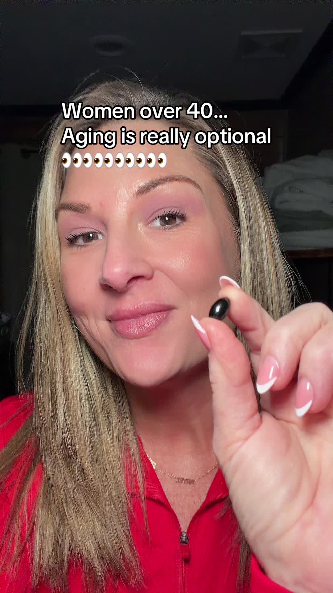 TikTok post by @lotuswellness8 for Micro Ingredients. Caption reads: I am beyond impressed with Astaxanthin. I told you....
