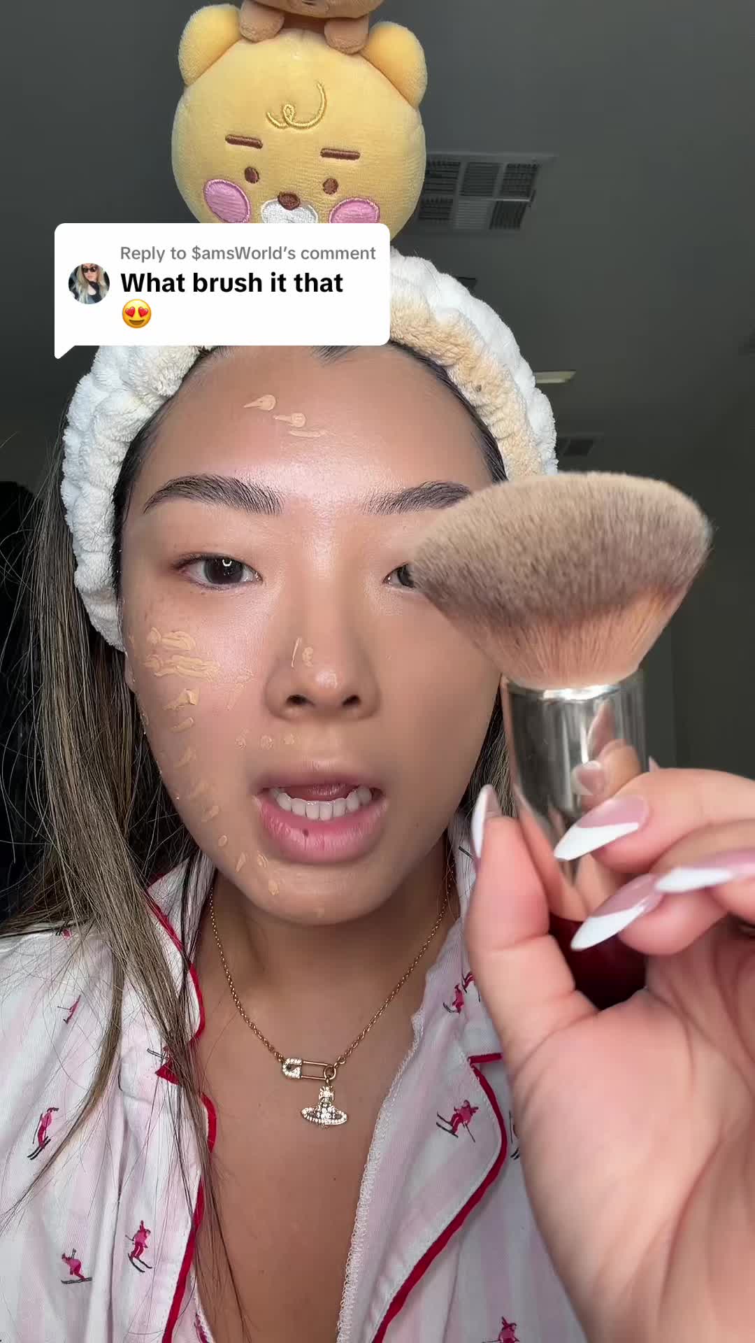 TikTok post by @ilovebubbies for BK Beauty. Caption reads: [...] #tiktokshopcreatorpicks #bkbeauty....