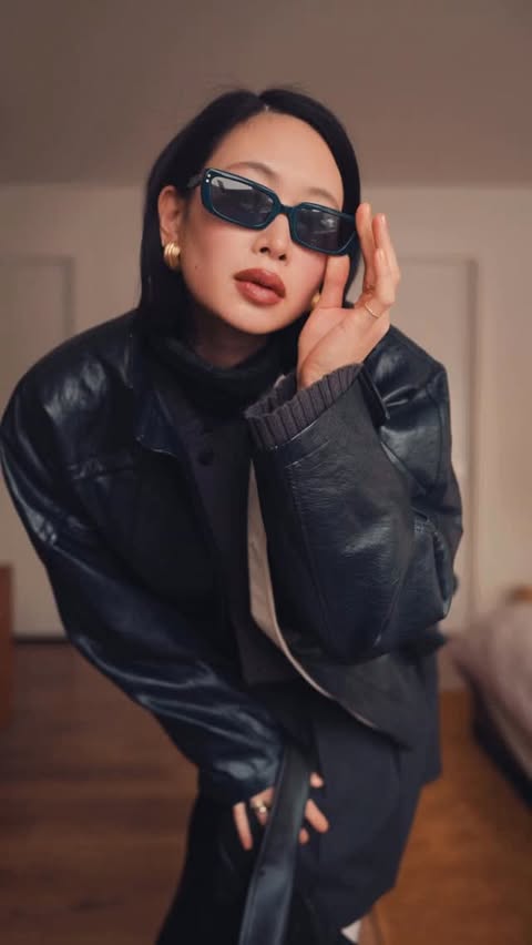 Instagram post by @imalyssalau for Madewell. Caption reads: [...] cardigan and jacket
@madewell jeans, hoodie....