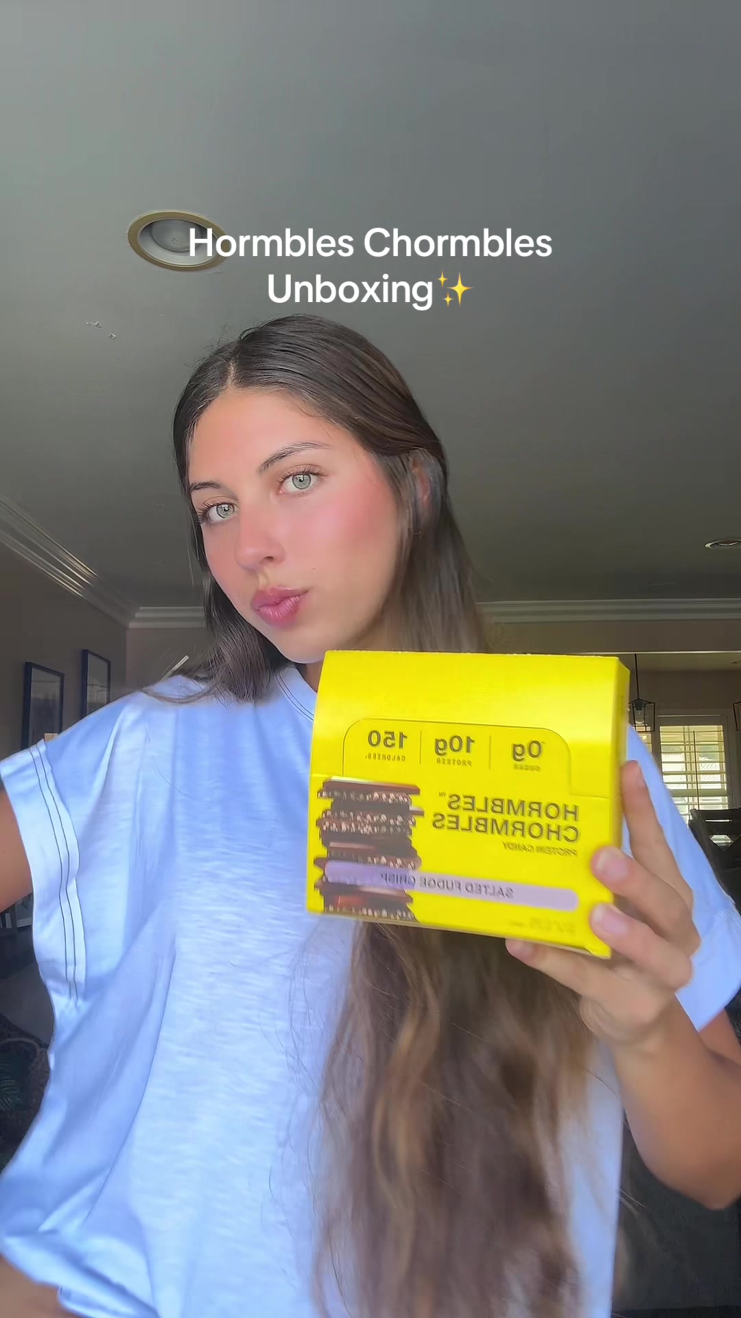 TikTok post by @_gaboo for Hormbles. Caption reads: @Hormbles Chormbles soooo good, thank you!!🍫🤤....