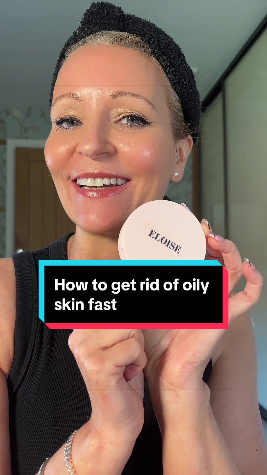 TikTok post by @joanne_baxter for ELOISE BEAUTY. Caption reads: [...] covered. This is the blur balm by @Eloise....