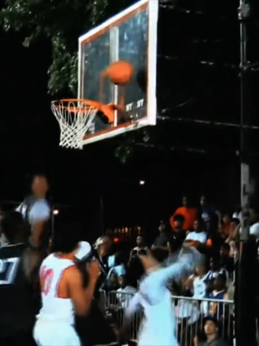 TikTok post by @yinston525 for Bleacher Report. Caption reads: [...] #basketballchallenge #MVP @bleacherreport....