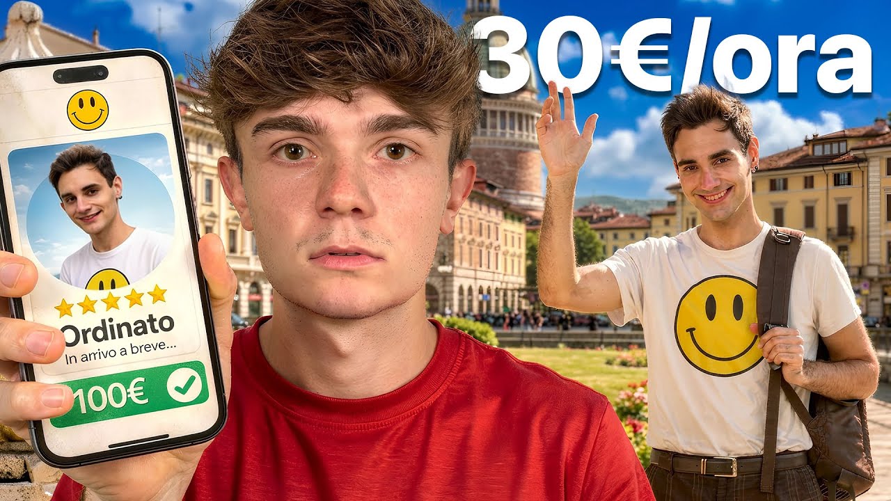 YouTube post by @vagli3x for Fiscozen. Caption reads: I Tried the Strangest Jobs in Italy.