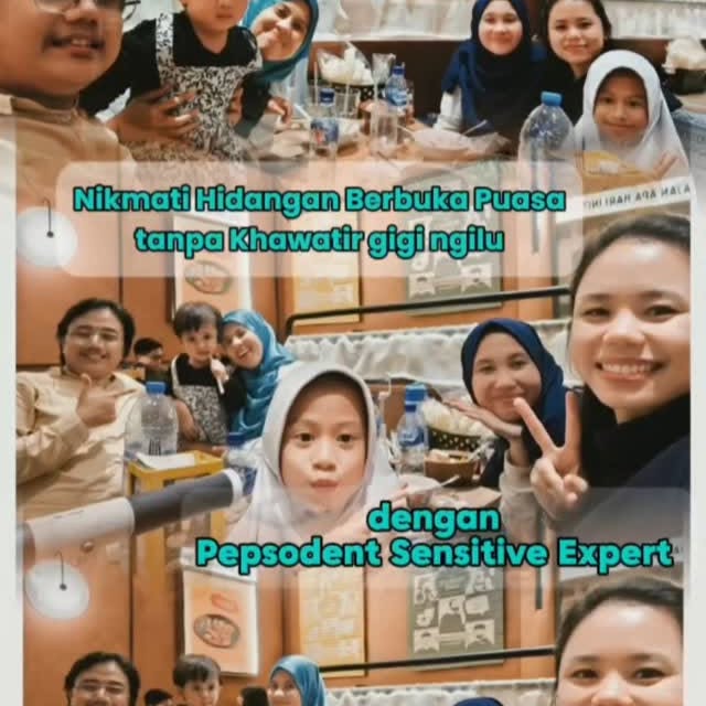 Instagram post by @chaca_anugrah for kumparan. Caption reads: [...] #PepsodentSensitiveExpert....