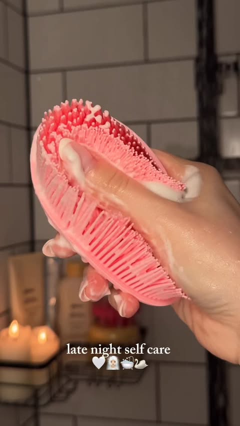 Instagram post by @blueusual for REN Clean Skincare. Caption reads: late night self care diaries....