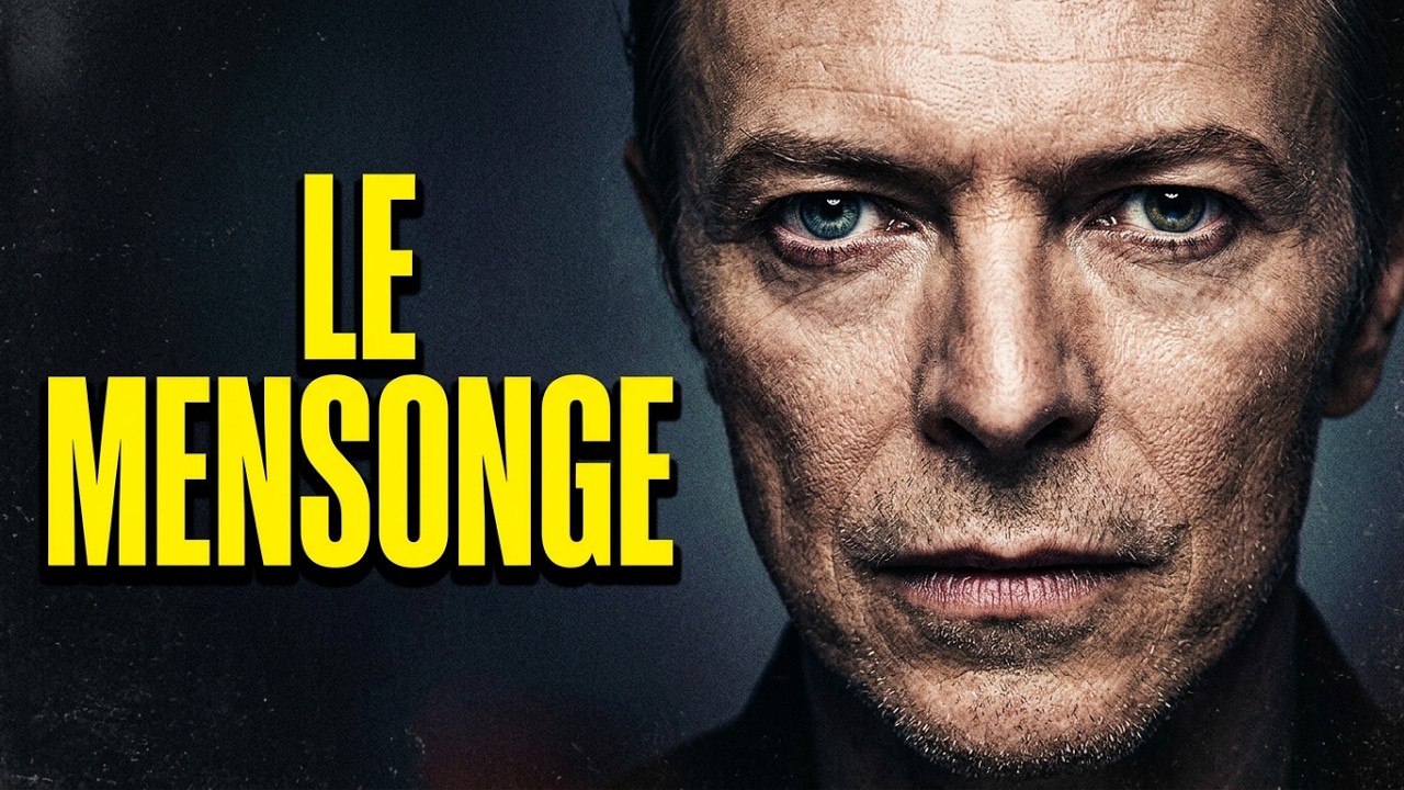 YouTube post by @DansMesCordes for Thomann. Caption reads: DAVID BOWIE: The Secret Behind His Downfall.