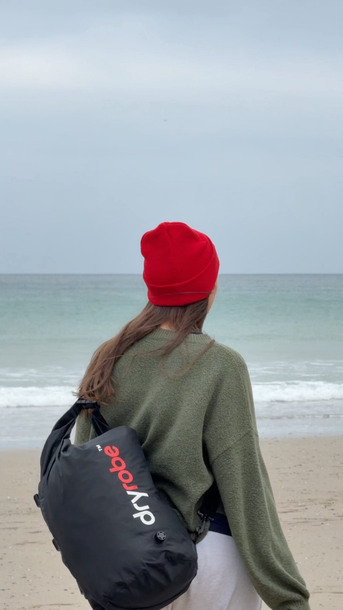 Instagram post by @candid_cornwall for dryrobe. Caption reads: can’t argue with the last one...

yes, wild....