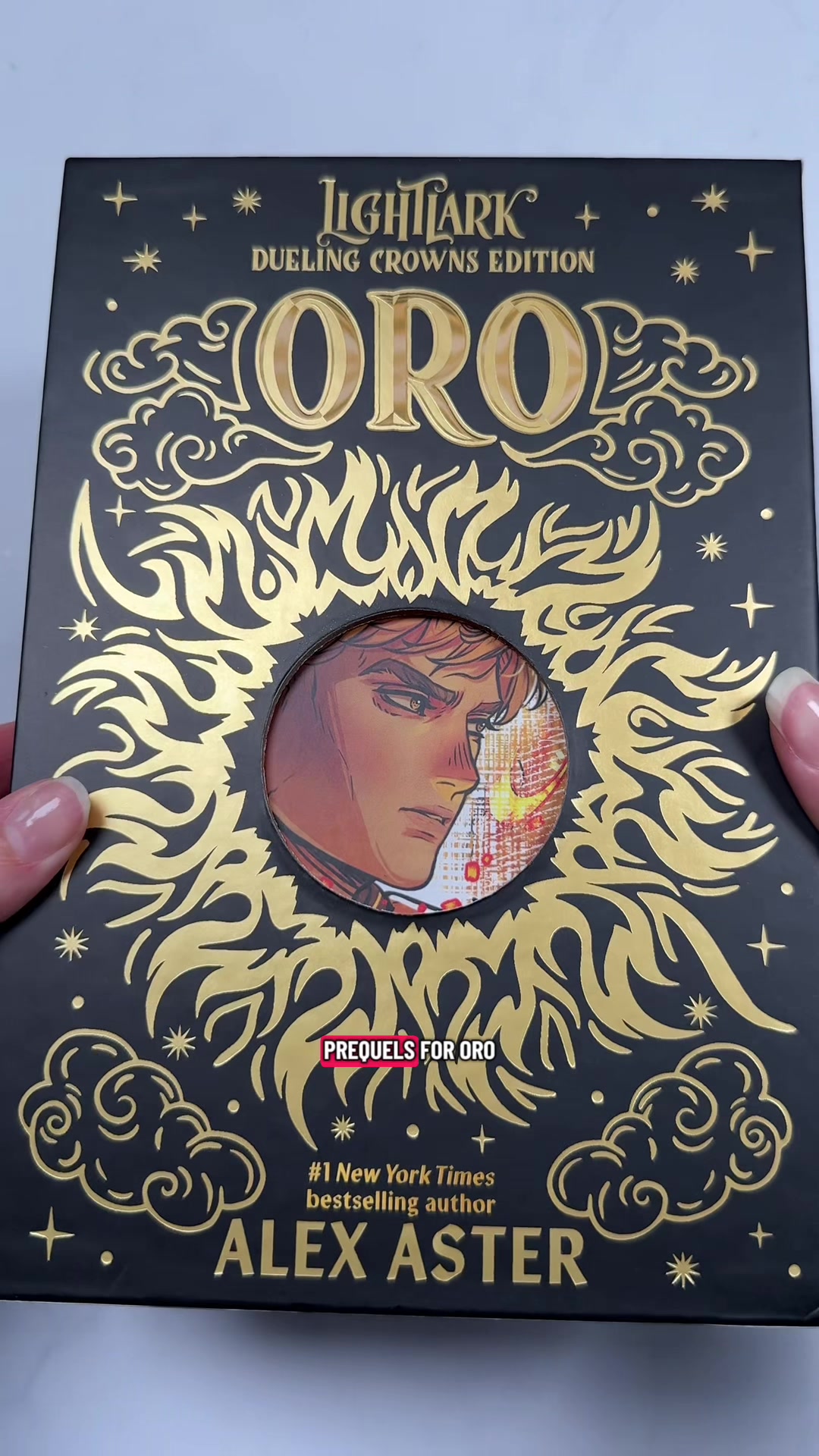 TikTok post by @violet.hollow for Books2Door. Caption reads: [...] series, how beautiful are these books....