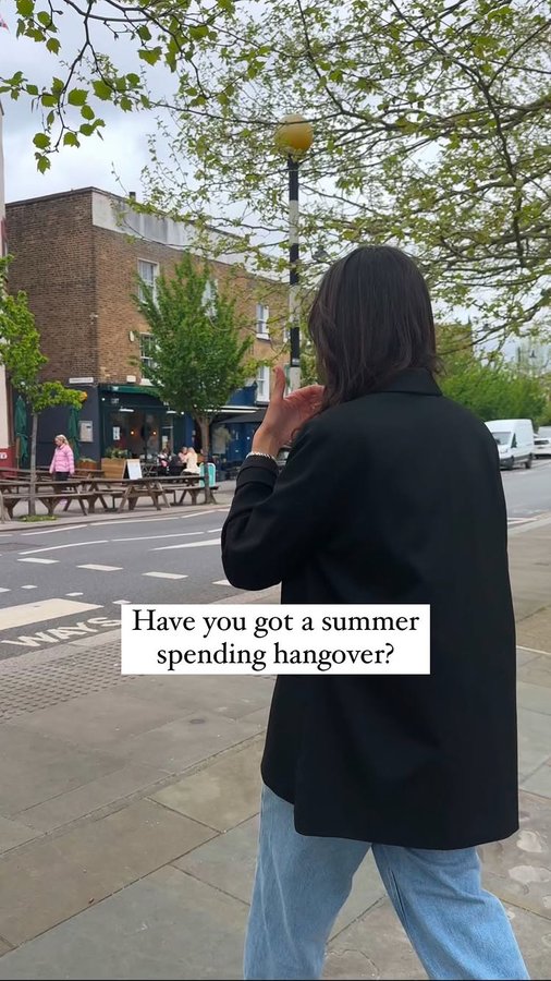 Instagram post by @thisgirltalksmoney for NatWest. Caption reads: #AD Have you got a summer spending....