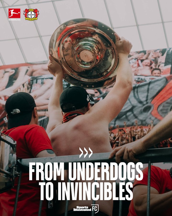 Instagram post by @bundesliga for Sports Illustrated. Caption reads: The story that made the world take notice. Inside....