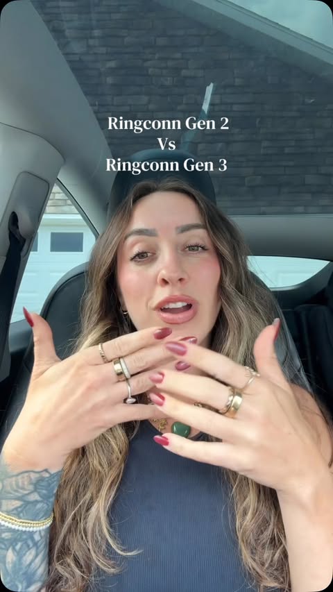 Instagram post by @lehandrabreanne for RingConn. Caption reads: I literally LOVE my @ringconn_official ! Btw both....